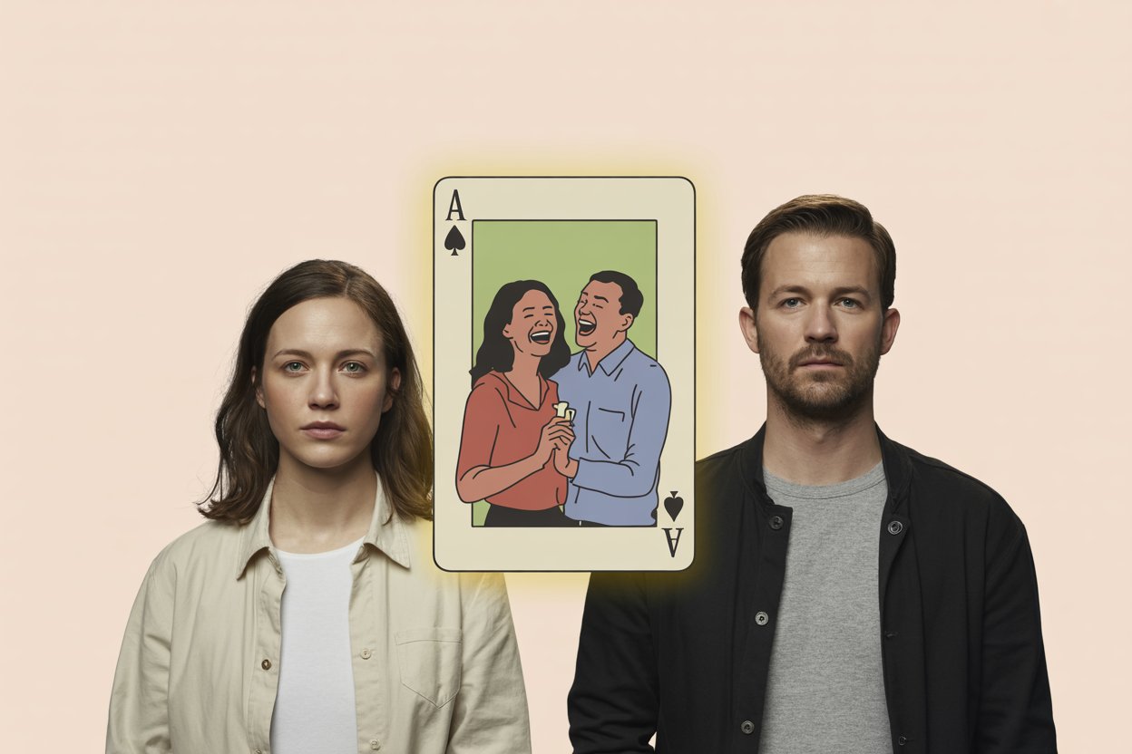 Het kaartje dat op jou wacht – Lachen we nog genoeg samen?